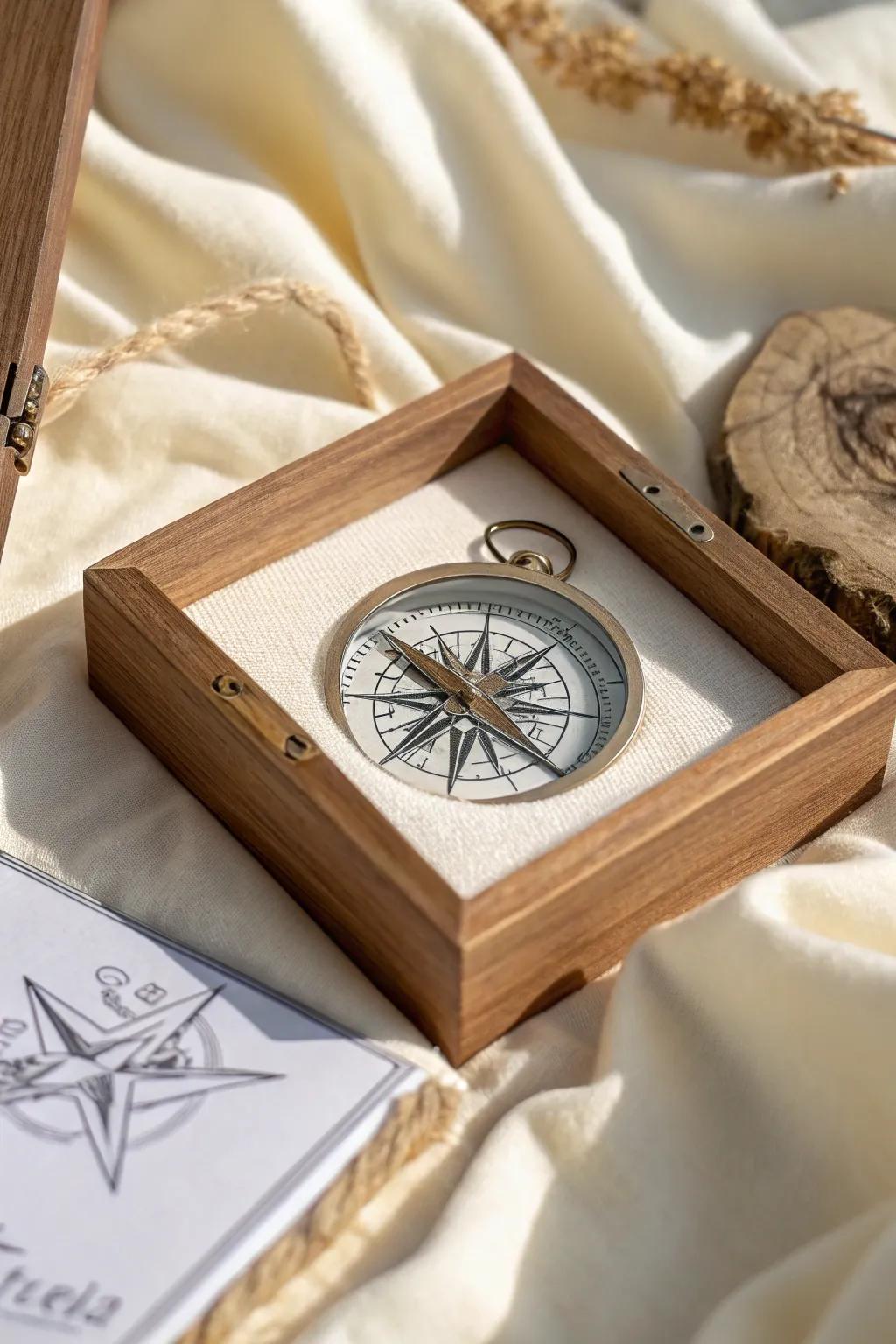 Inspire your path ahead with a shadow box featuring symbols of your future goals.