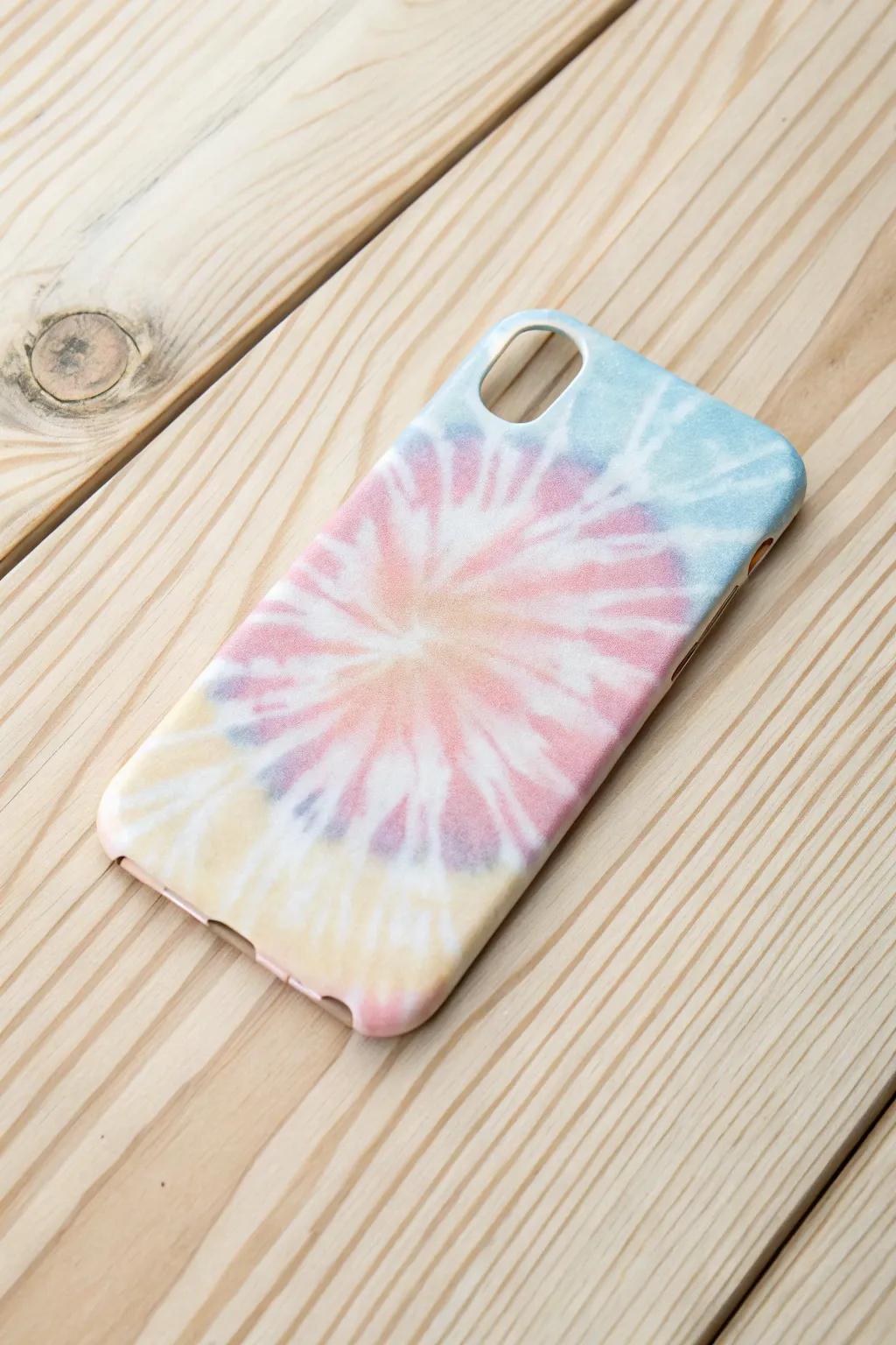 Give your phone a vibrant makeover with artistic tie dye cases.