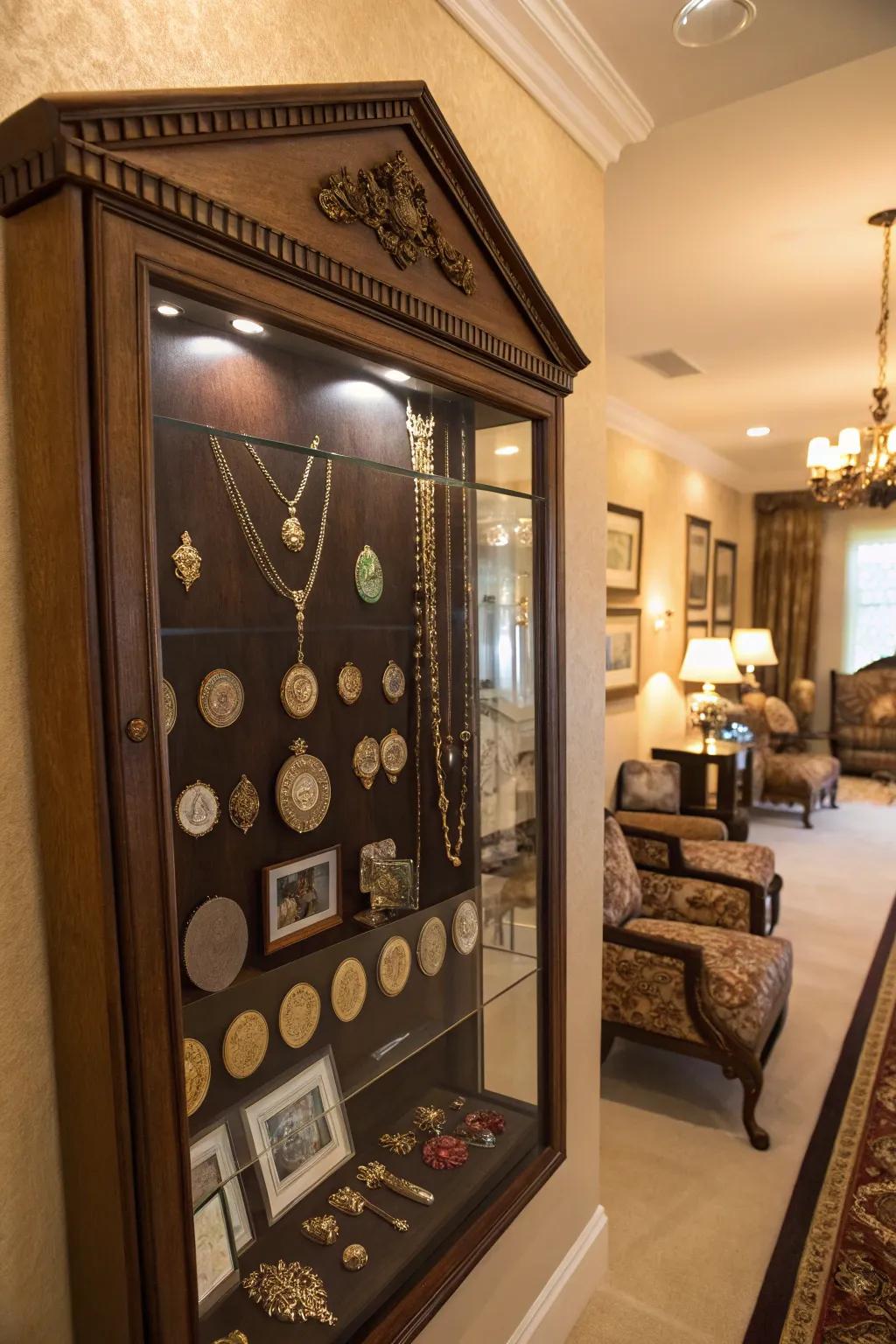 Add dimension and intrigue to your collectibles with shadow boxes.