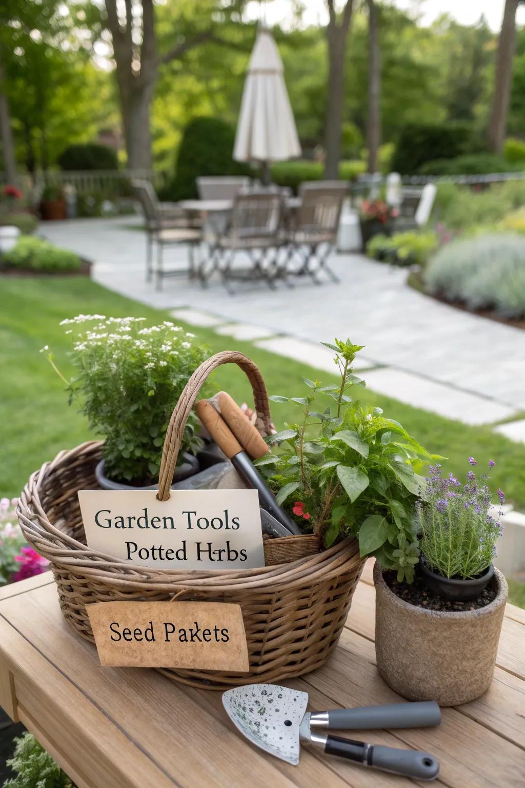 Perfect for the gardening enthusiast.