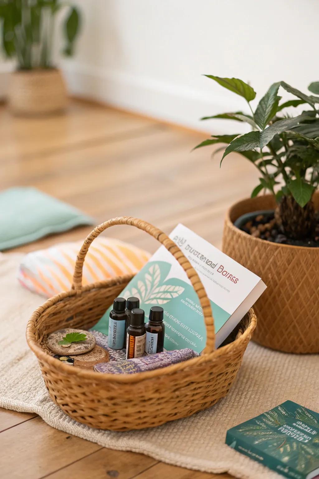 Help her embrace calm and balance.