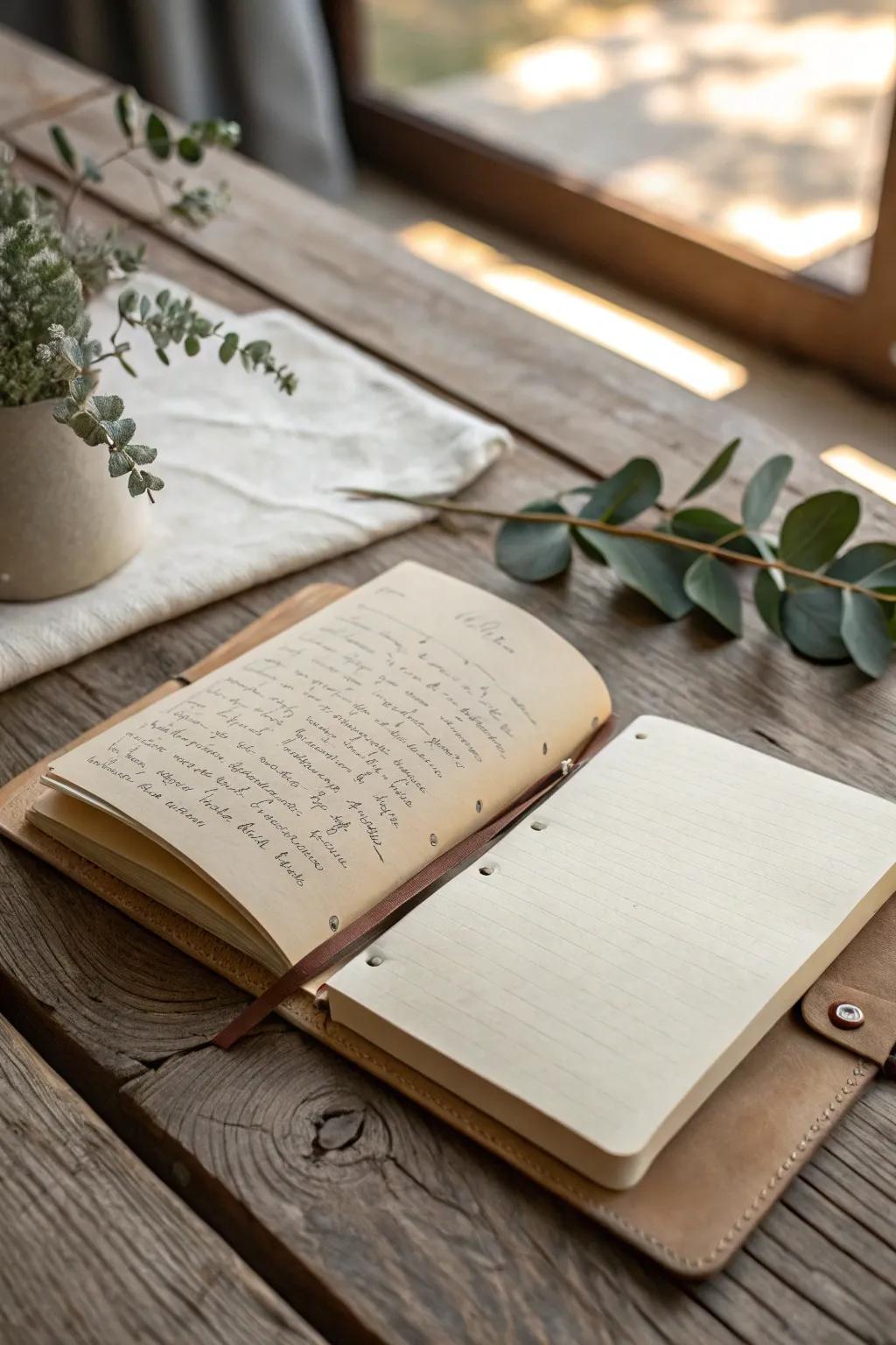 Celebrate life's simple pleasures with a gratitude journal.