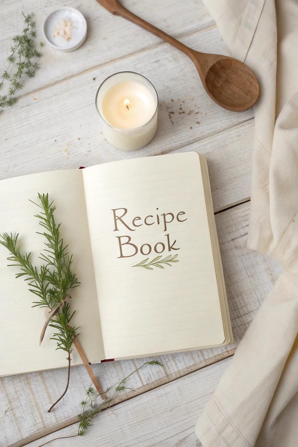 Celebrate family flavors with a personalized recipe book, a meaningful gift for mom.