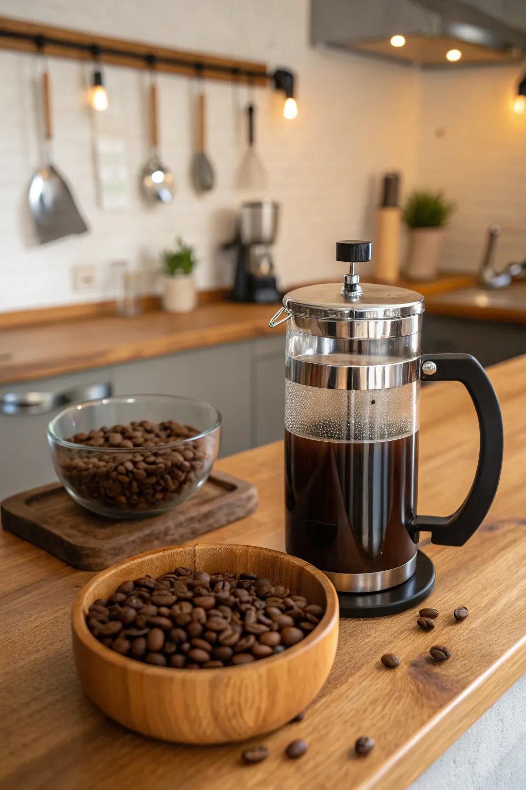 Artisan coffee set perfect for the discerning coffee lover.