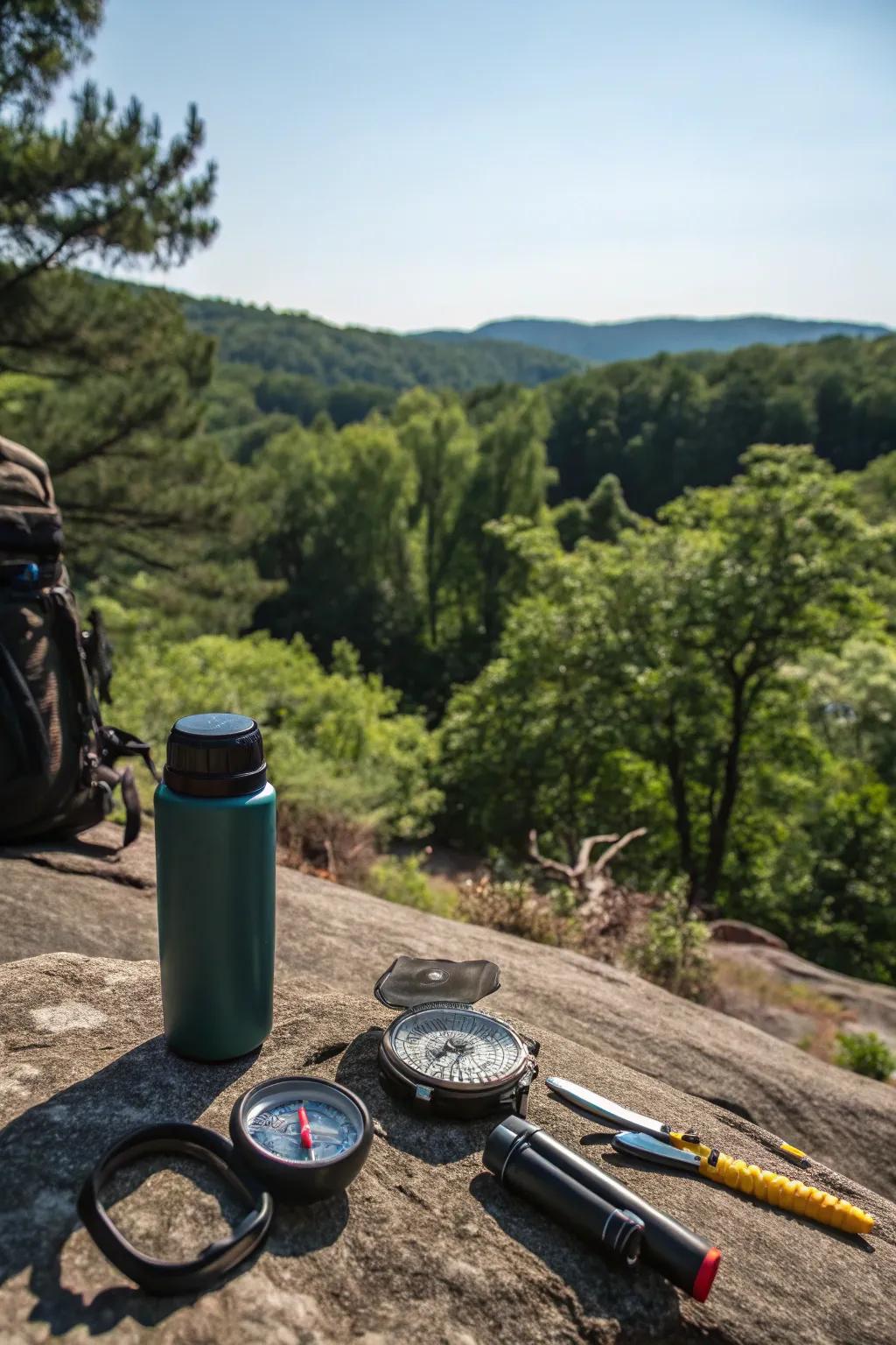 Outdoor adventure kit perfect for nature lovers.