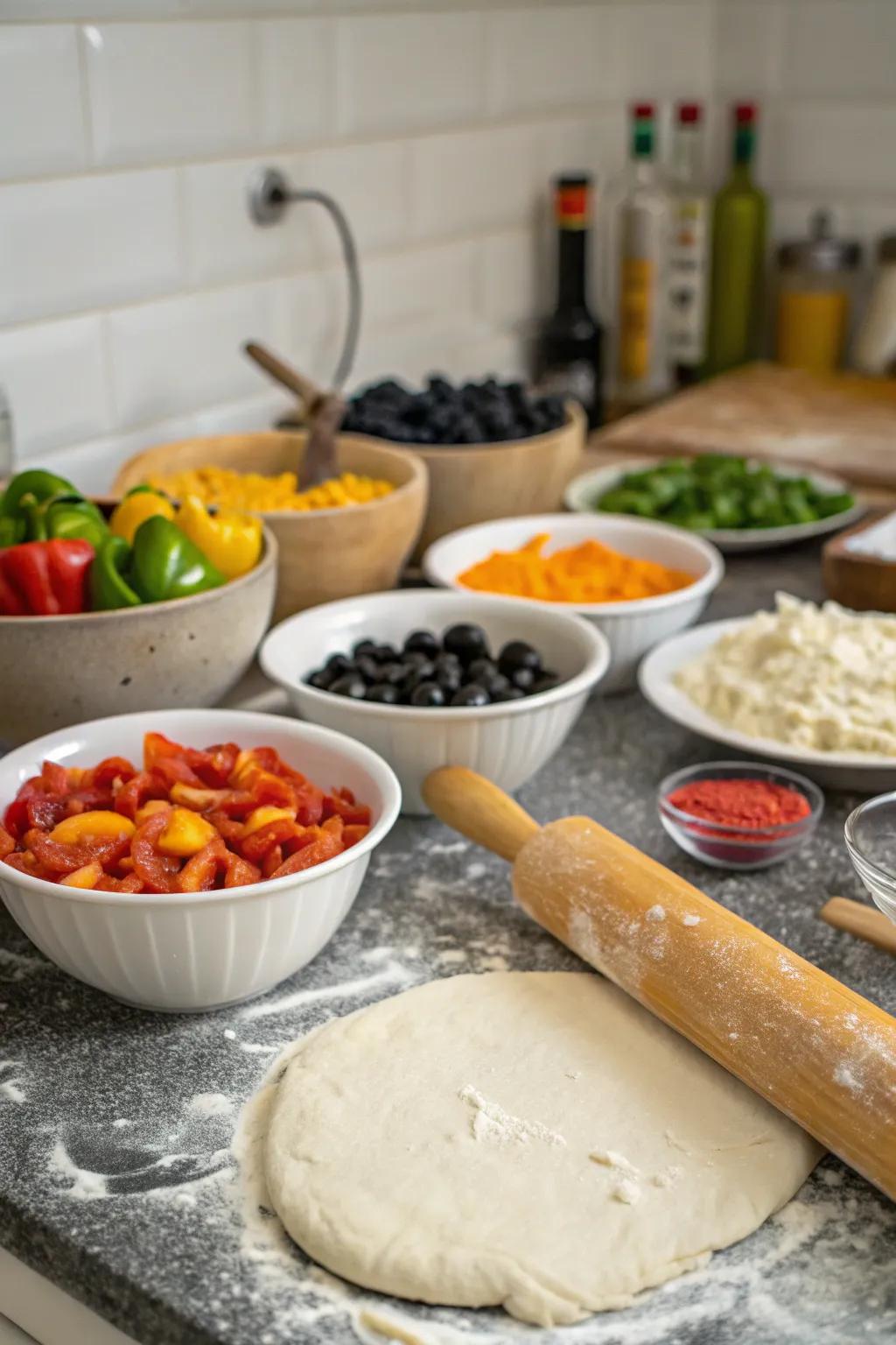 A DIY pizza night is a fun and tasty way to celebrate Father's Day.