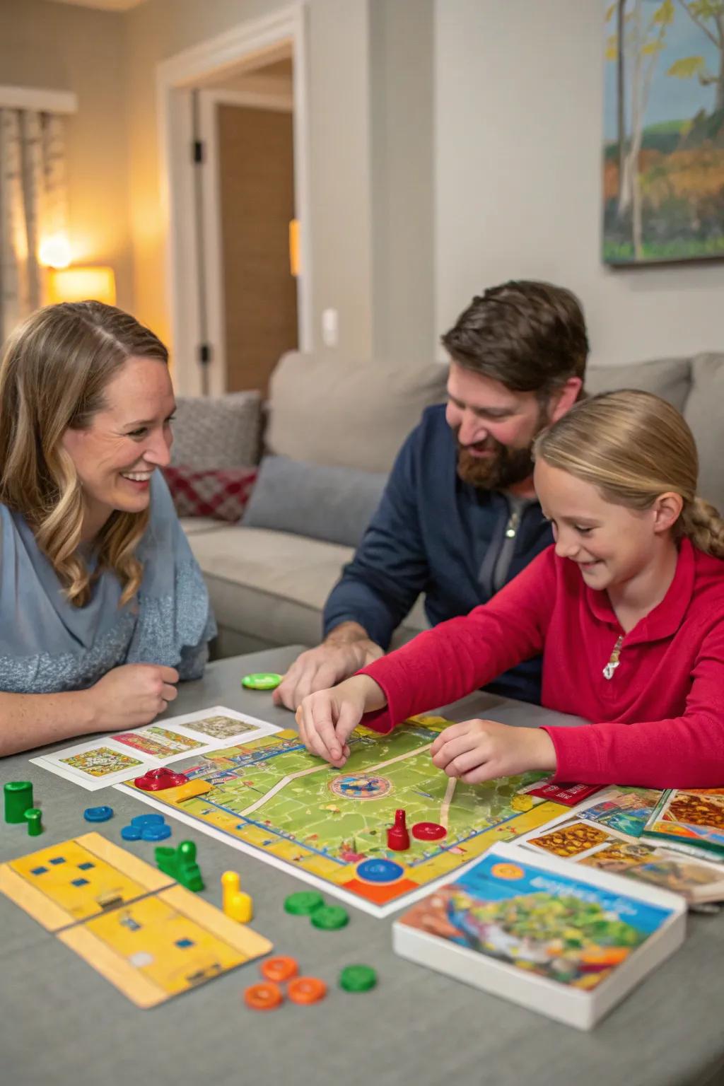 A family game tournament is a fun way to bond on Father's Day.