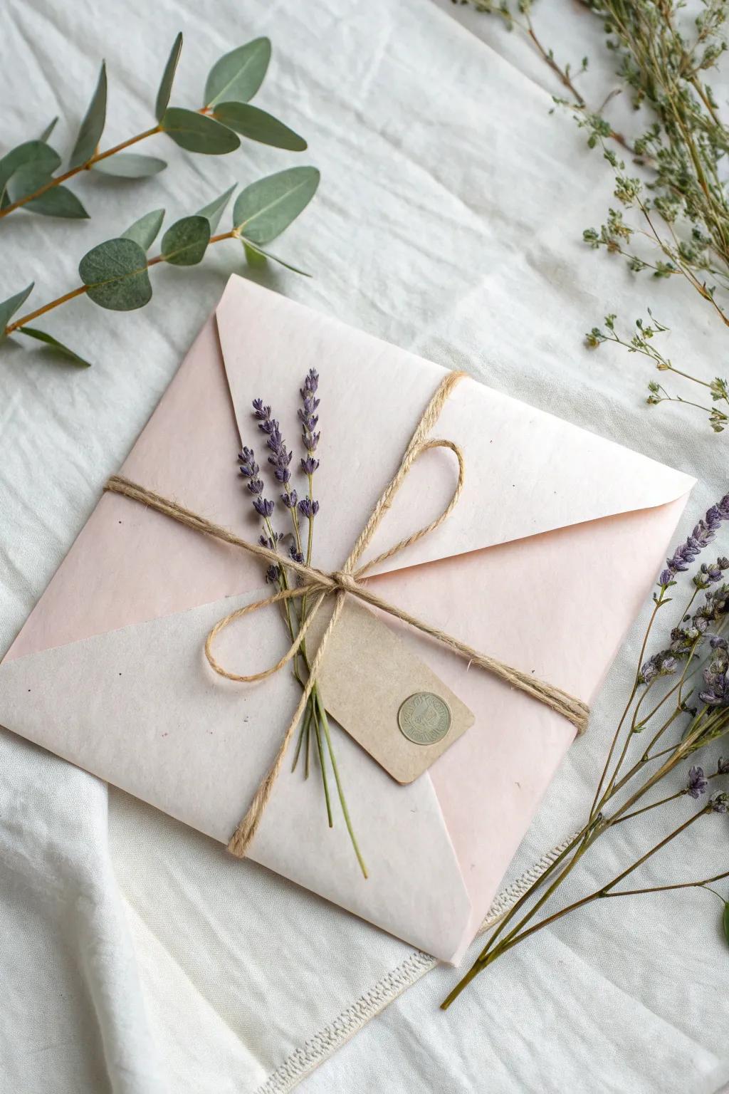 Capture future hopes in a beautifully crafted envelope, symbolizing shared adventures ahead.