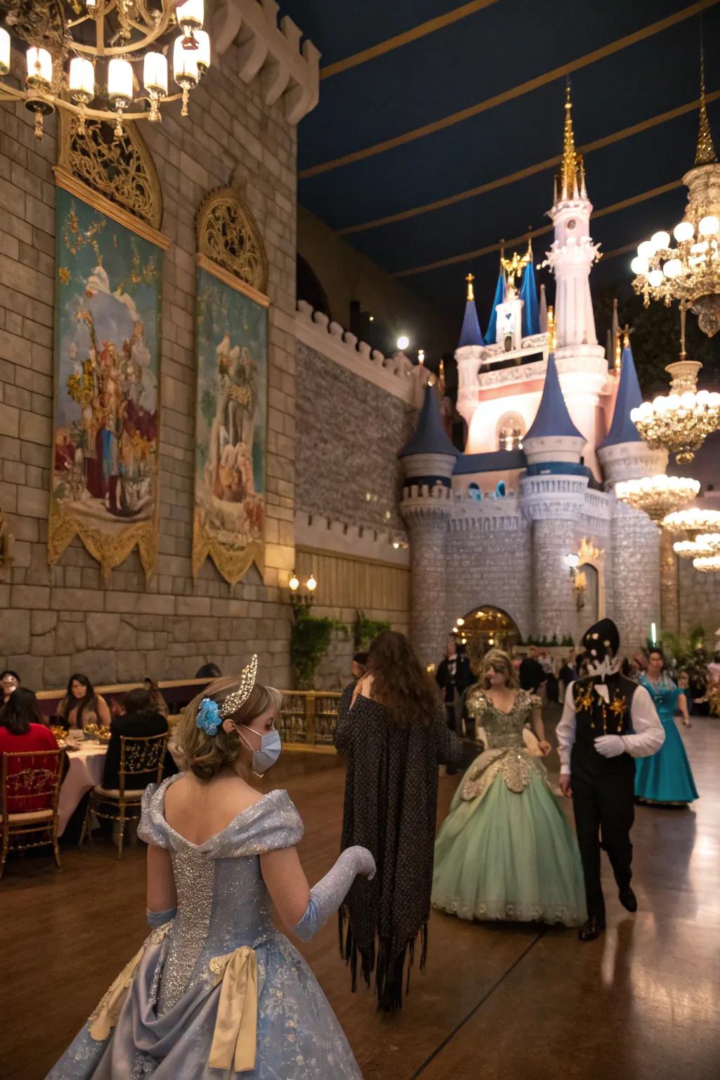 Step into a magical fairytale with a dreamy masquerade.