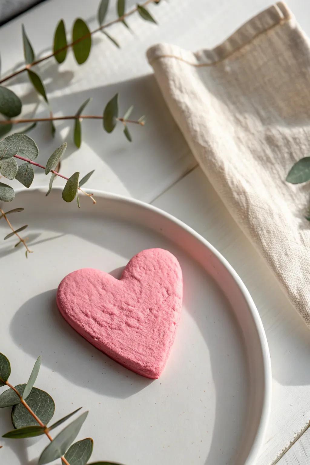 Handcrafted with love: A charming clay magnet to brighten your home and heart.