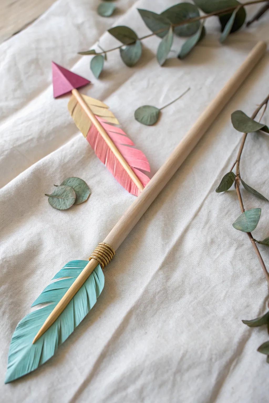 Crafted with love: A minimalist touch to your Valentine's decor.