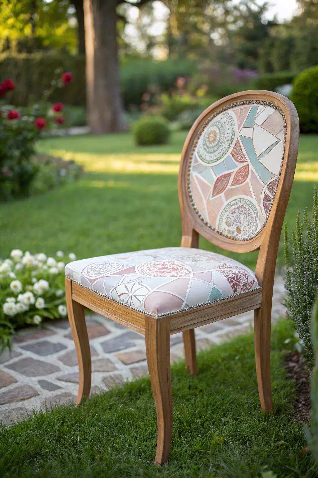 Transform your garden into a vibrant escape with a touch of mosaic magic.
