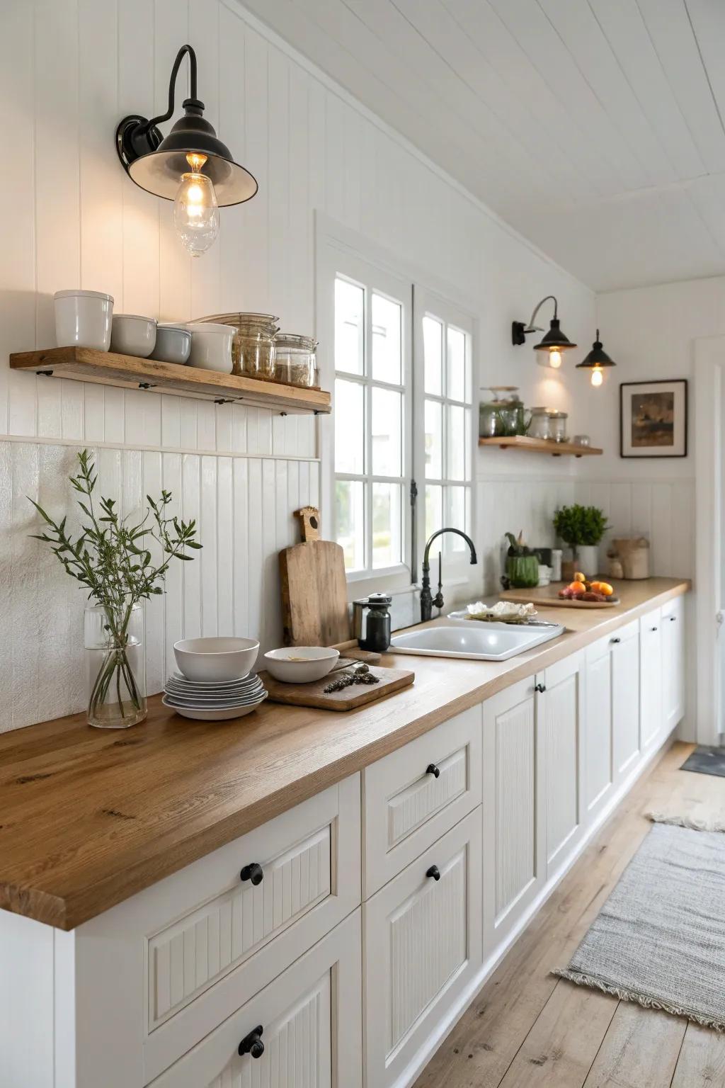 Scandinavian sconces adding understated elegance to kitchens
