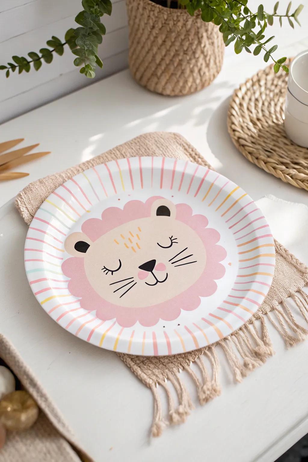 Create adorable animals from simple paper plates.