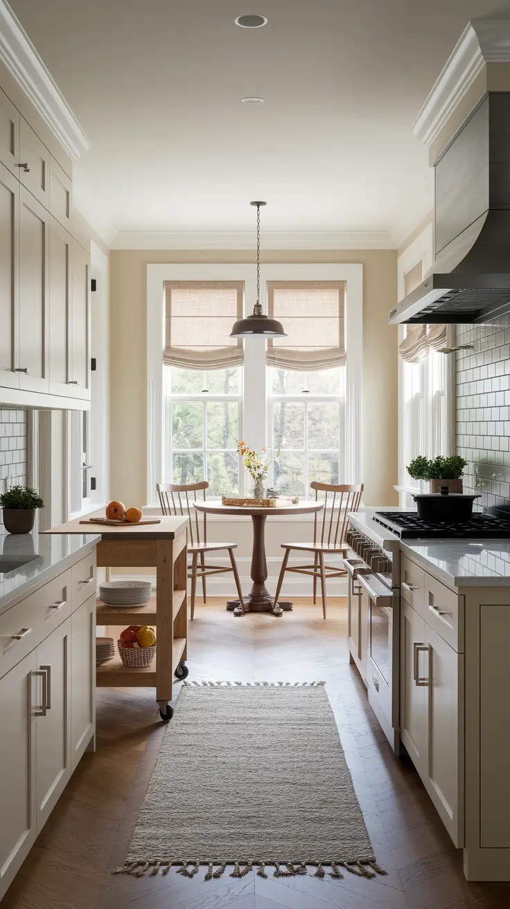 Seasonal Cozy Kitchen with Natural Textures