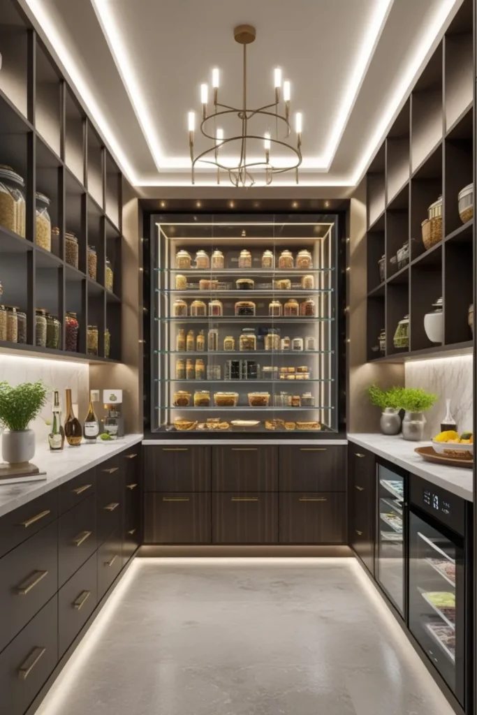 16 Pantry-for-food ideas 2026 to Revolutionize Your Kitchen Storage 12 Glass-Enclosed Pantry Cabinets