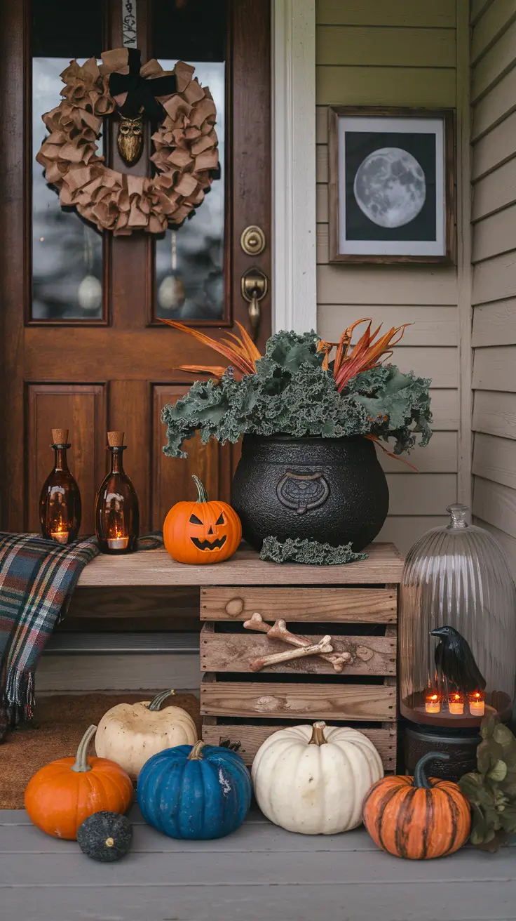 24 Halloween Front Porch Decor Ideas 2025: Spooky, DIY and Farmhouse Inspiration