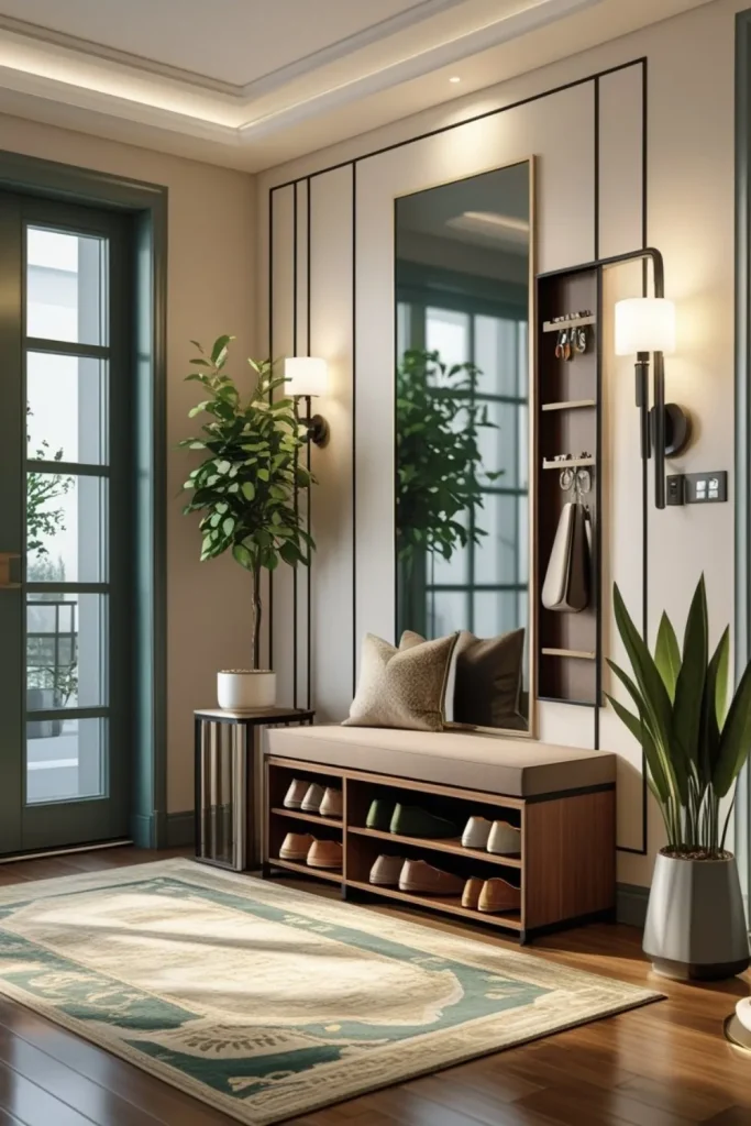 Compact Entryway Organizer or Shoe Rack