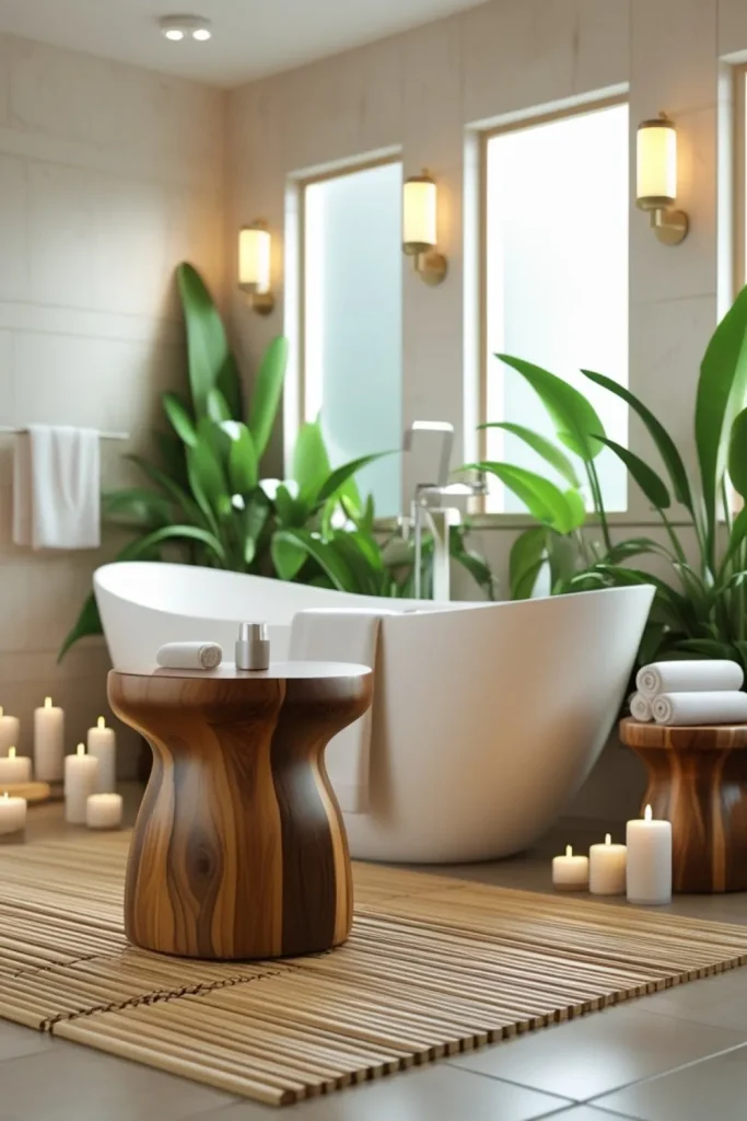 Spa-Inspired Wooden Elements Spa-Inspired Wooden Elements