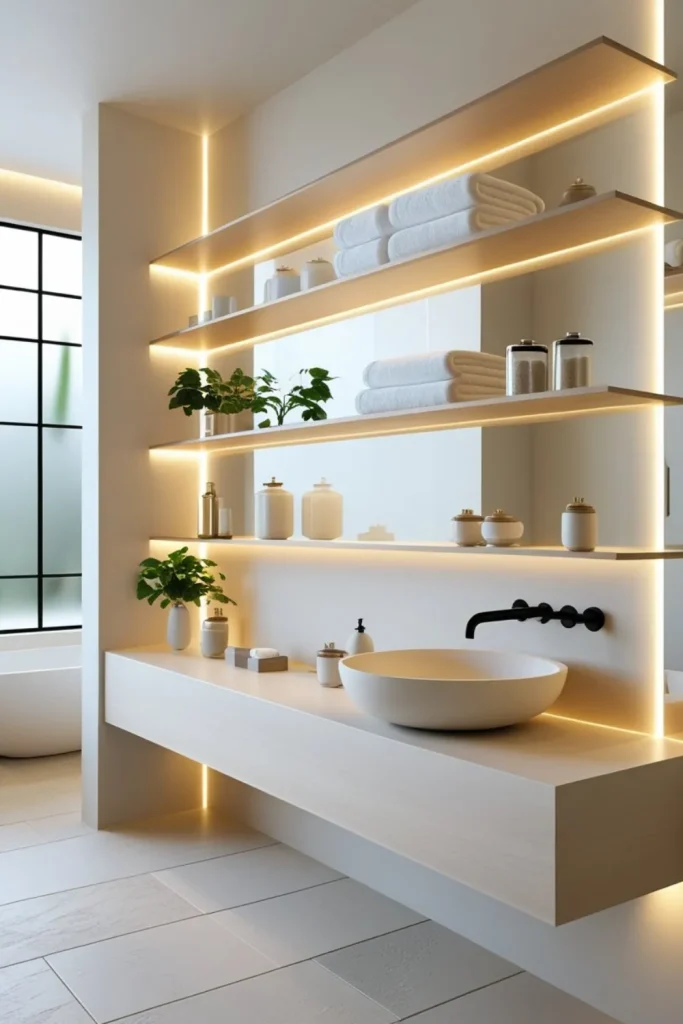 Minimalist Open Shelving Minimalist Open Shelving