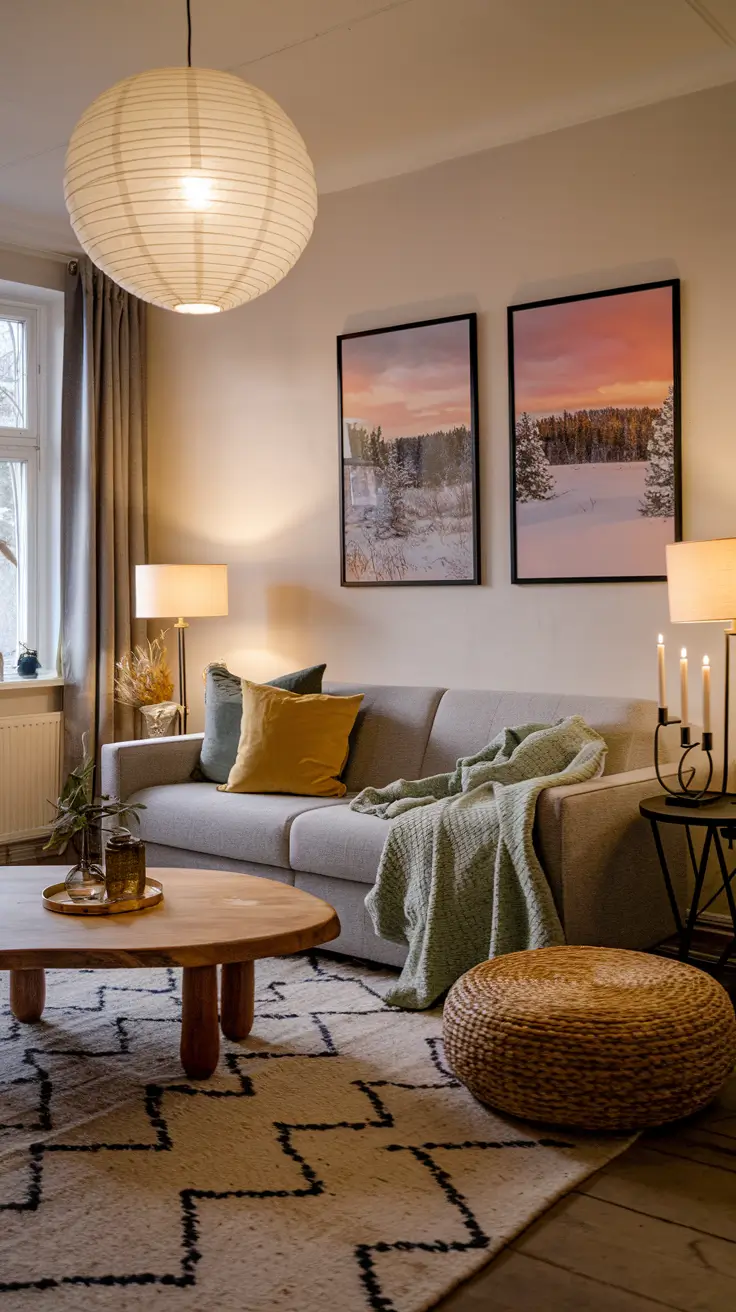 23 Scandinavian Living Room Ideas 2026: Nordic, Cozy & Modern Inspirations