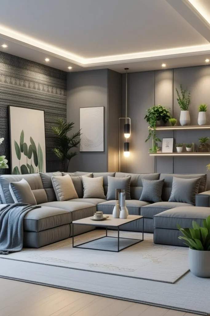 Patterned Accent Wall