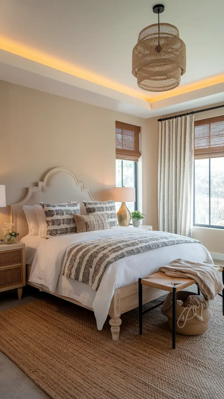 Indian Inspired Bedroom Makeover