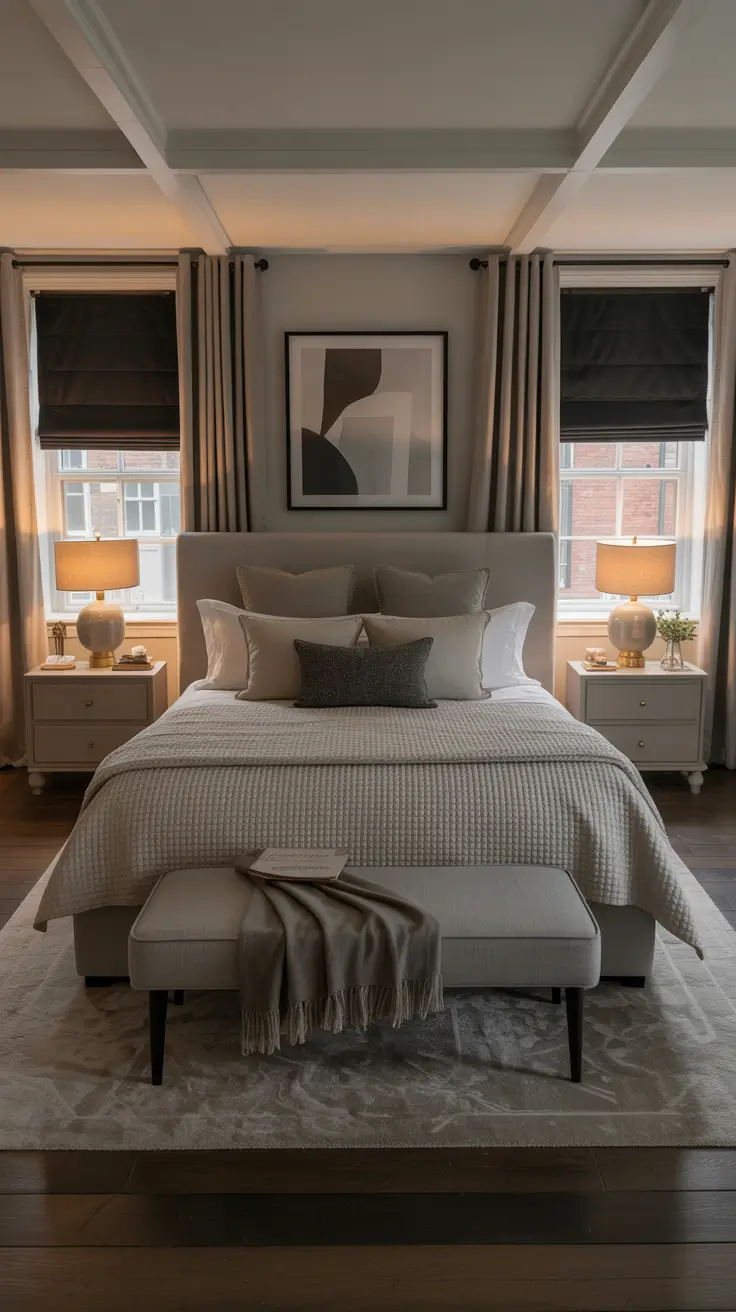 Romantic Bedroom Makeover for Couples