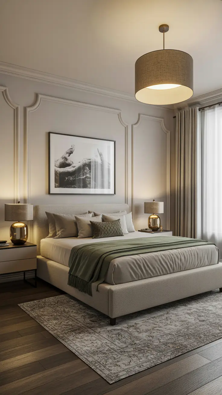 Classy Modern Bedroom Makeover