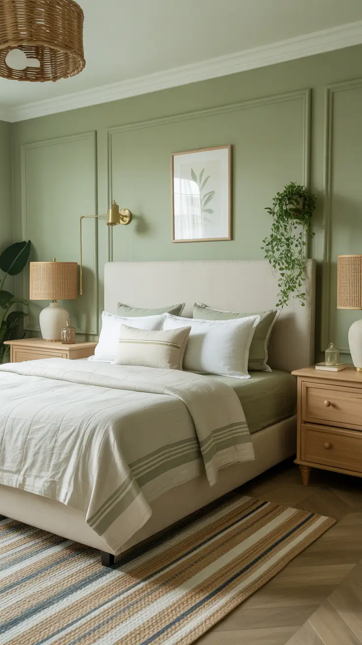 Sage Green Bedroom Makeover