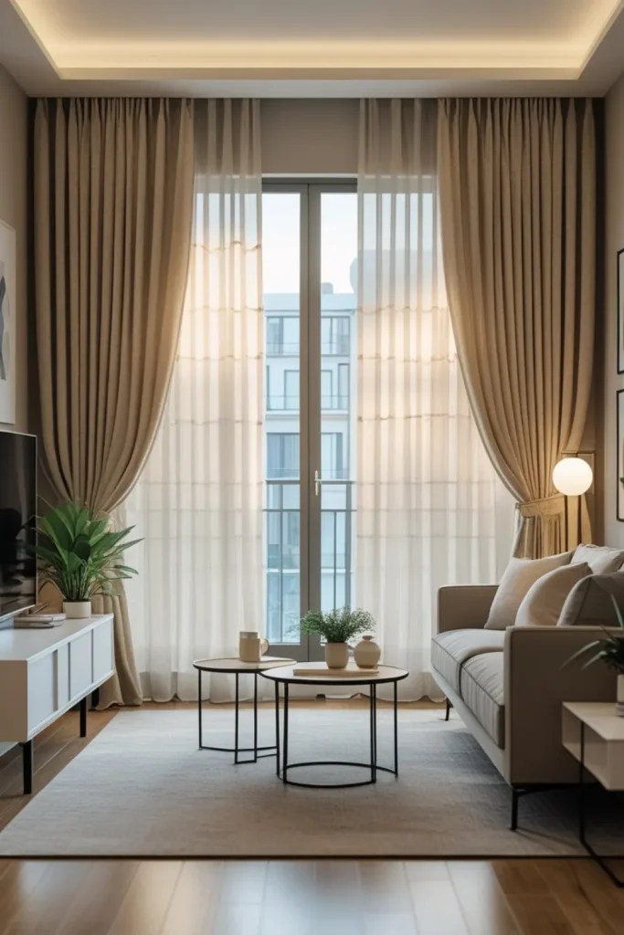 Textured Curtains & Sheers for Soft Elegance