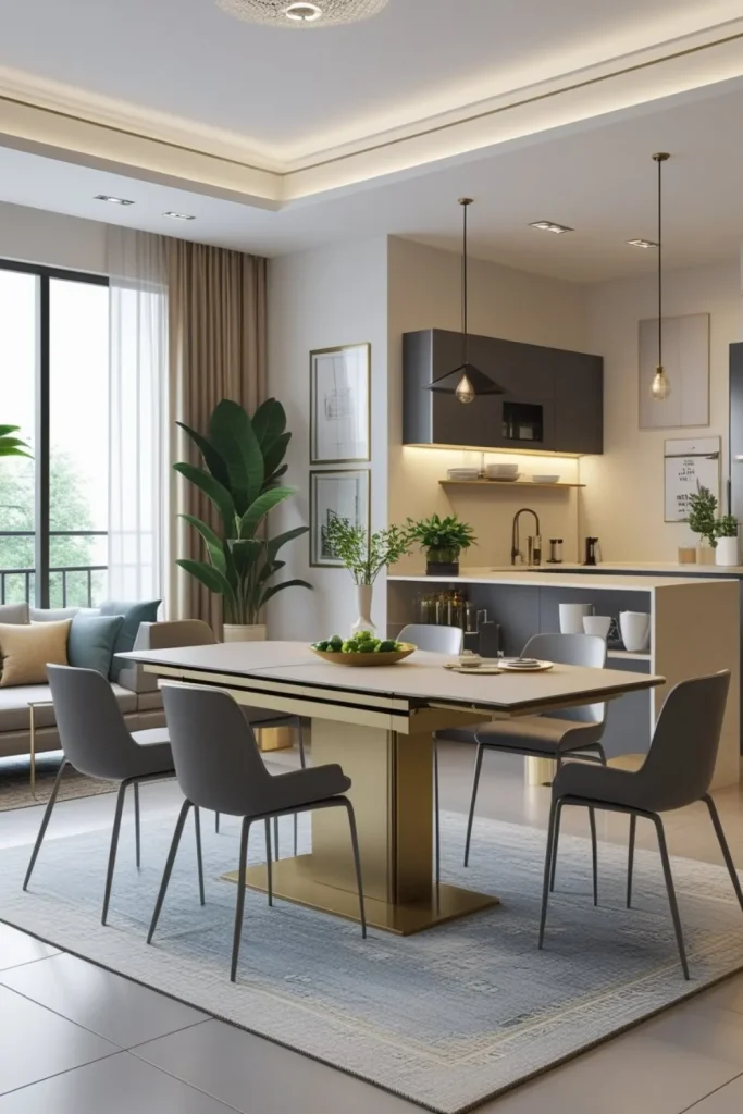 Multipurpose Dining Area for Versatile Living