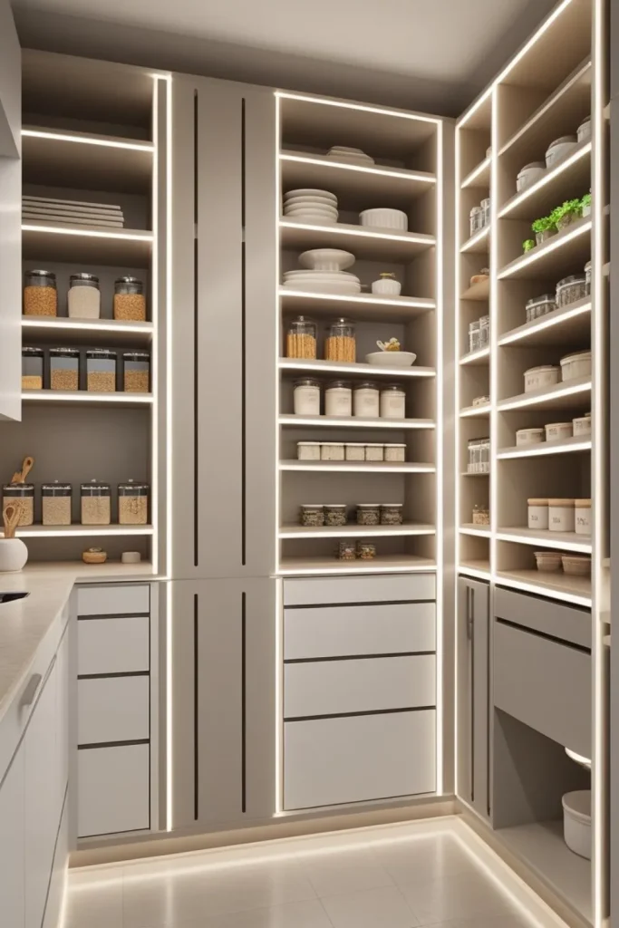 Vertical Storage for Baking Sheets