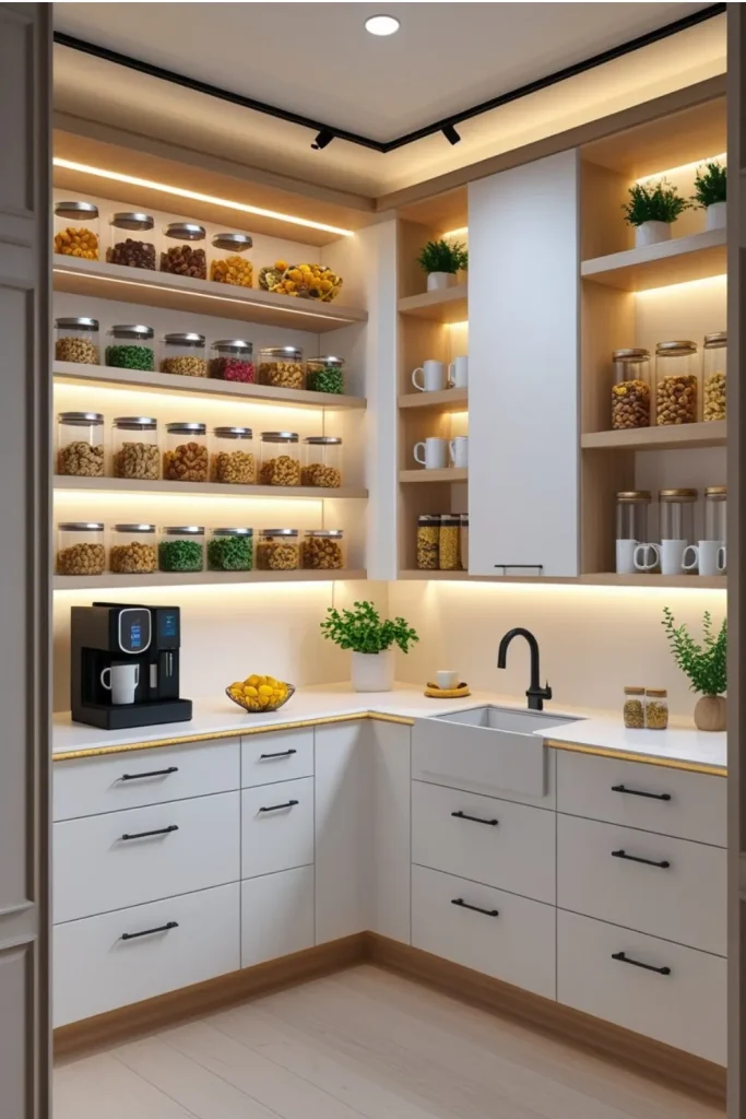 Snack Station in Pantry
