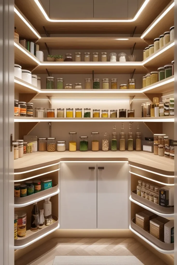 Lazy Susans for Pantry Organization