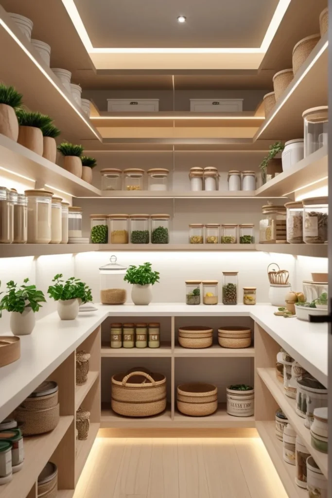 Decorative Touches in Pantry
