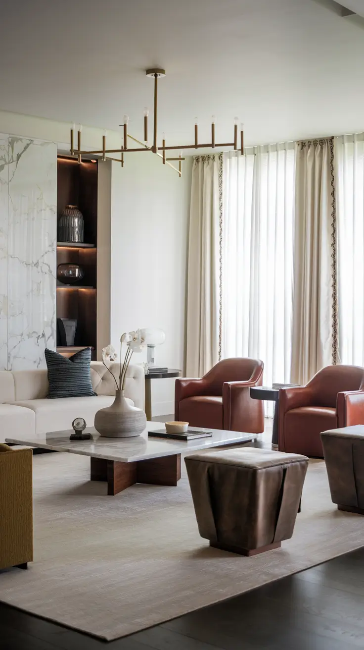 Luxury Contemporary Living Room Design