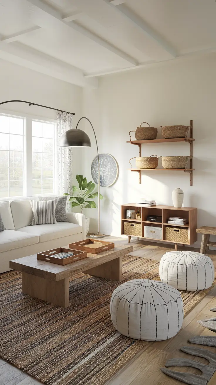 Casual Contemporary Living Room