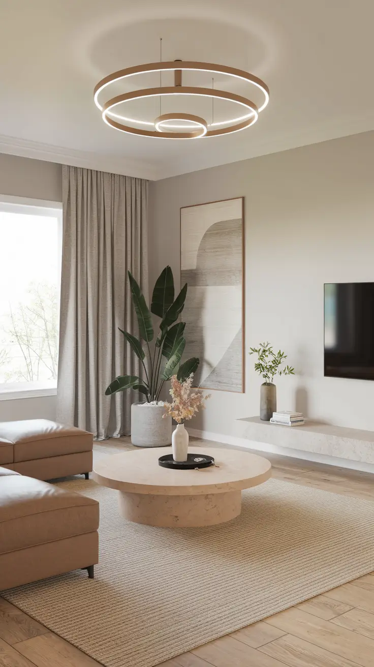 Contemporary Living Room Final Inspiration