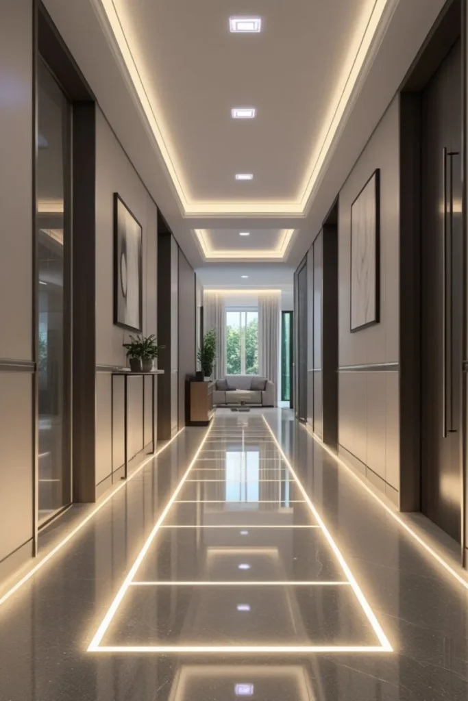 Interactive LED Floor Panels for a Futuristic Experience