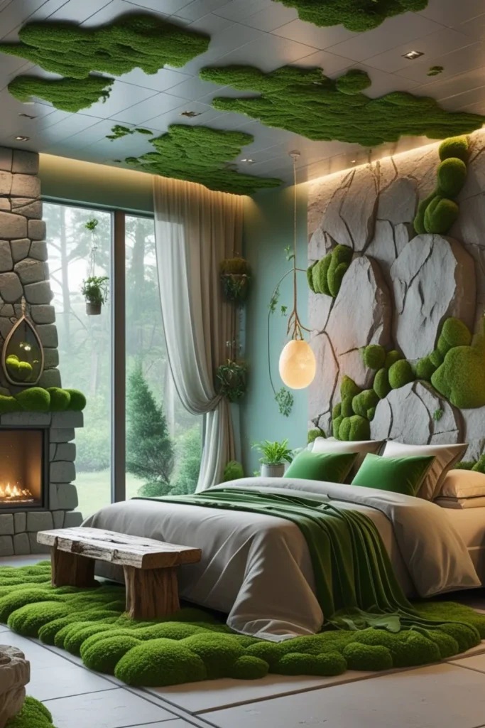 Moss and Stone Accents for Forest Fantasy