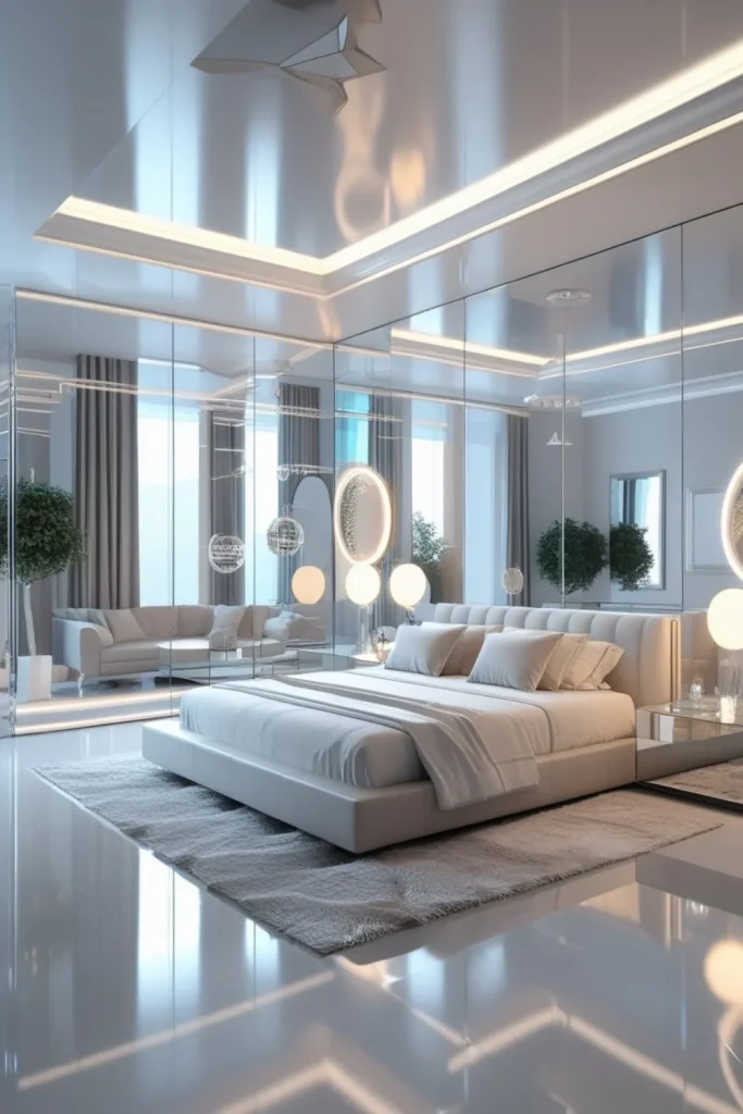 Mirrored Infinity Wall for Endless Reflections