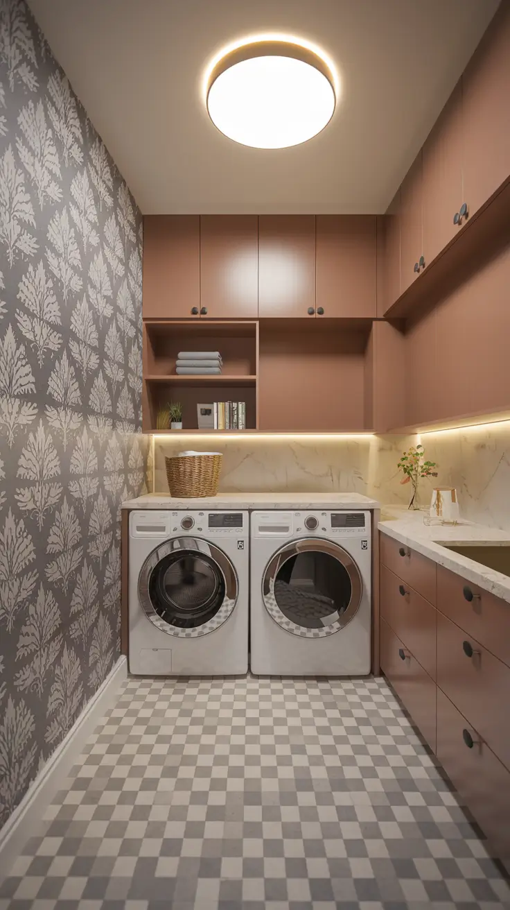 Laundry Room Wallpaper Ideas