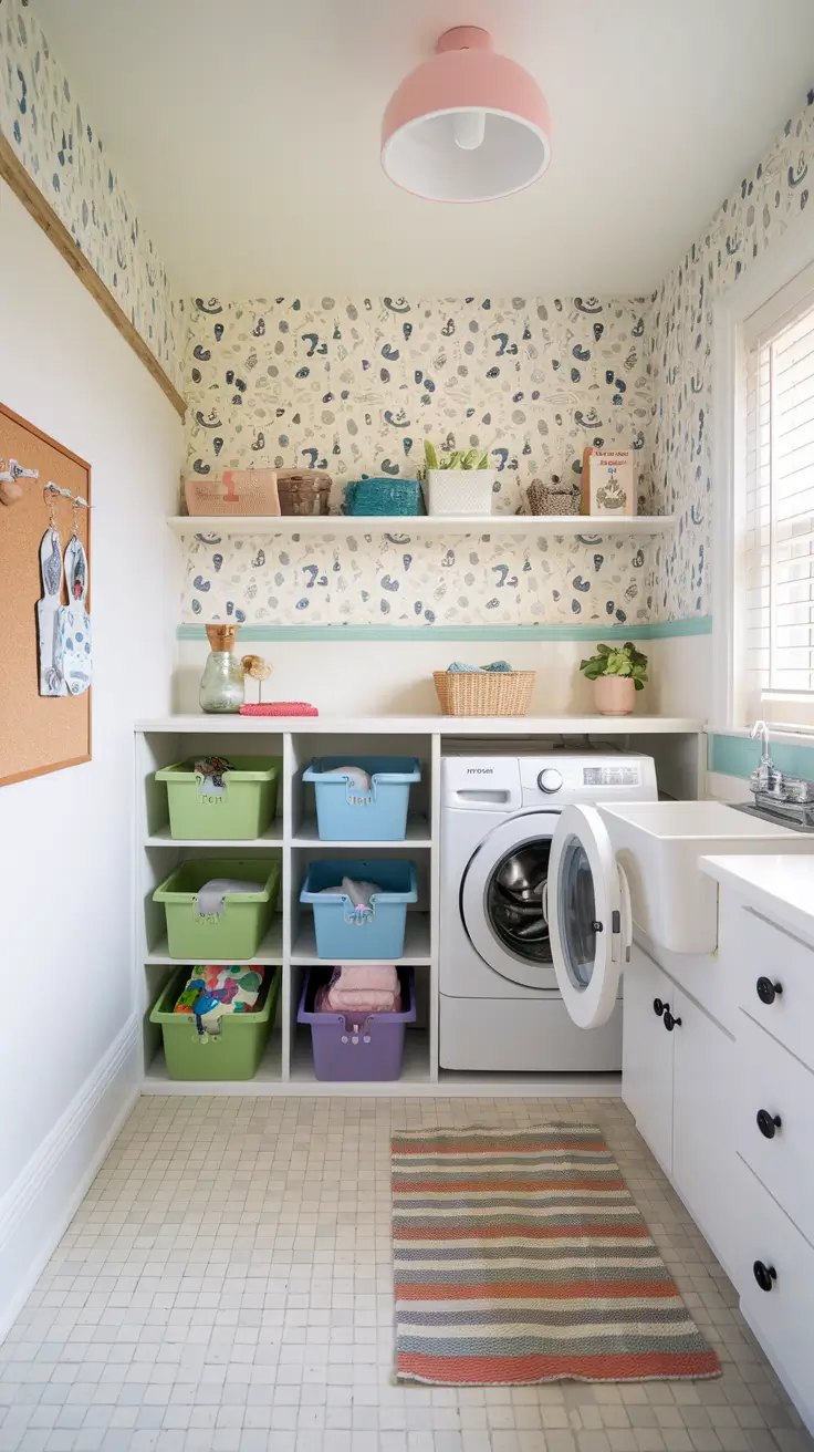 Kid-Friendly Laundry Room Ideas