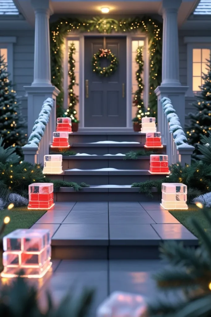 DIY Illuminated Acrylic Ice Block Sculptures