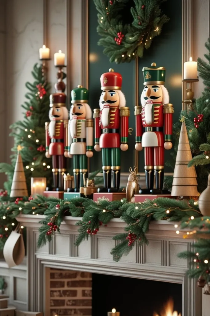 Whimsical Nutcracker Figurine Displays
