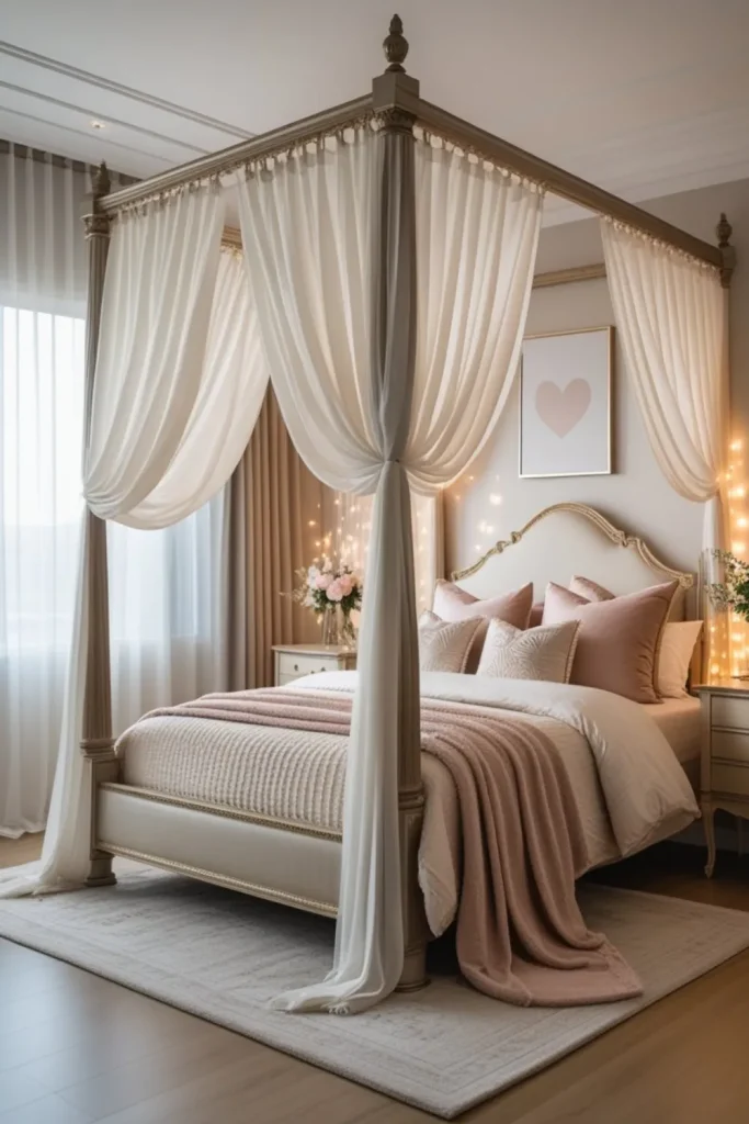 Curtain Canopy Bedroom