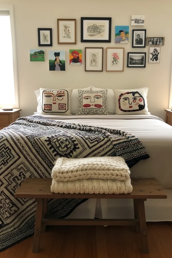 Handcrafted Textiles for Bedroom Artisan Textiles in Bedroom