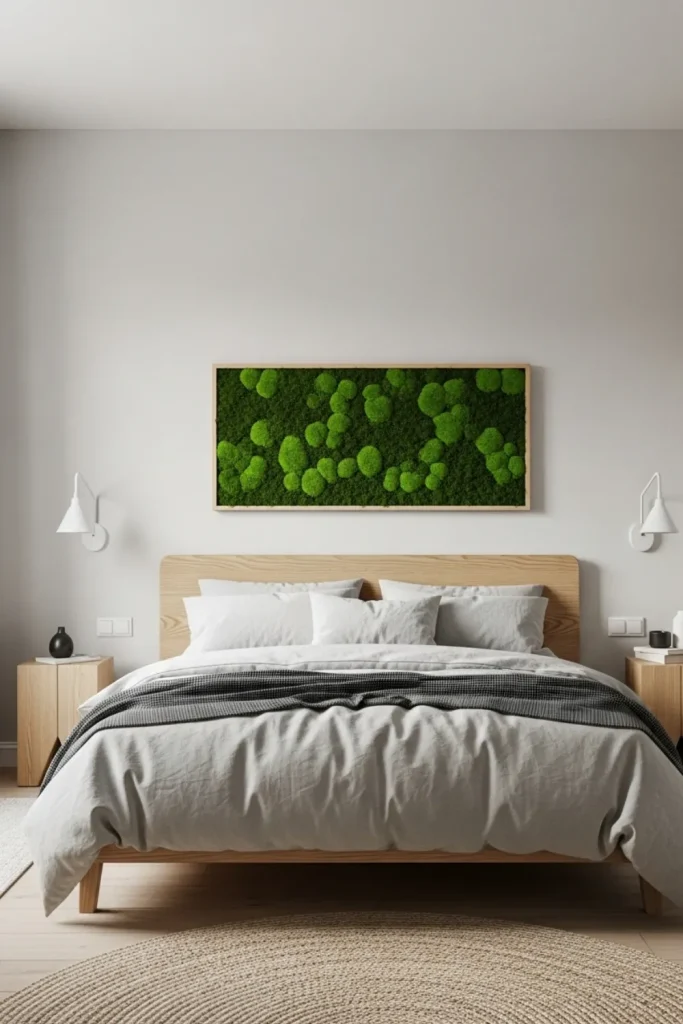 Green Walls for Bedroom Living Green Walls