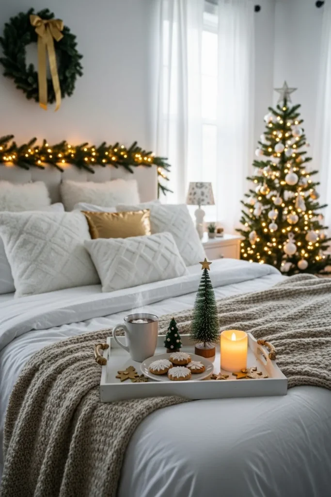 Holiday Tray Display Festive Tray Setup